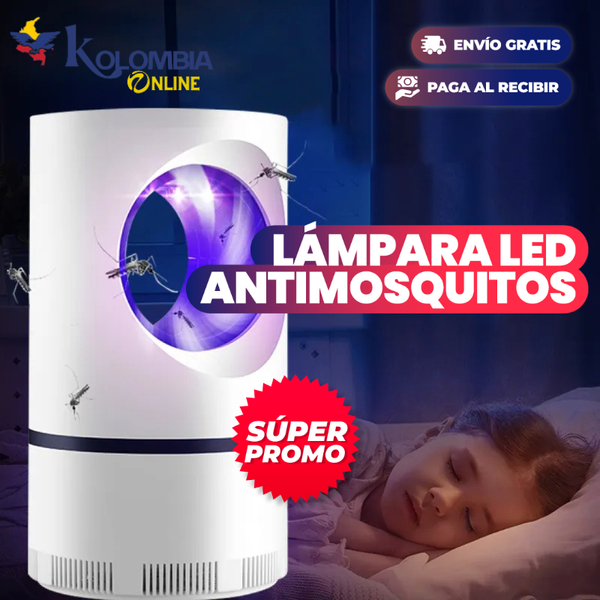 LÁMPARA LED ANTI-MOSQUITOS