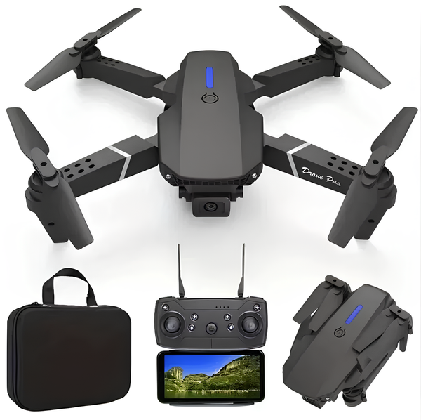 Dron PRO 4K WIFI + Control de Alta Definición - (BATERÍA Y ESTUCHE DE REGALO)